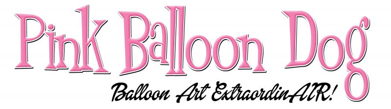 Pink Balloon Dog Logo